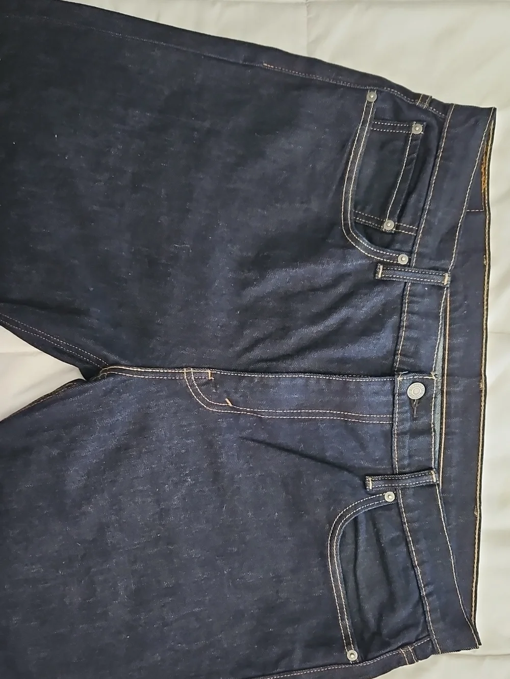 Levi's Straight Jeans in Dark Indigo